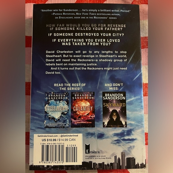 STEALHEART, Remember everything. Forget nothing. By Brandon Sanderson - Picture 2 of 2